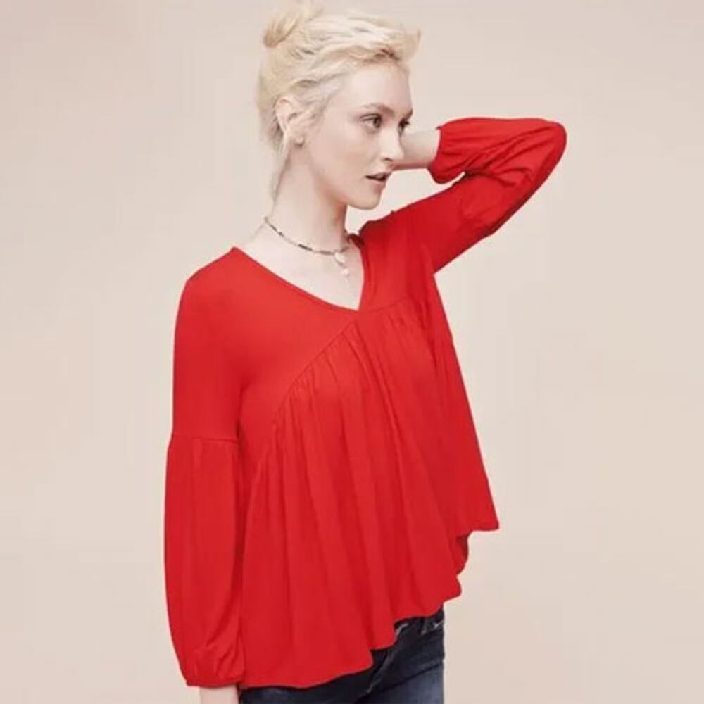 Anthropologie Eri + Ali Shay Gathered Top - Size S
